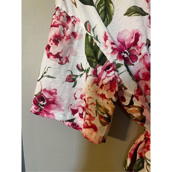 Show Me Your Mumu One Size Brie Robe Multicolor Floral Kimono Garden of Blooms - Picture 8 of 9